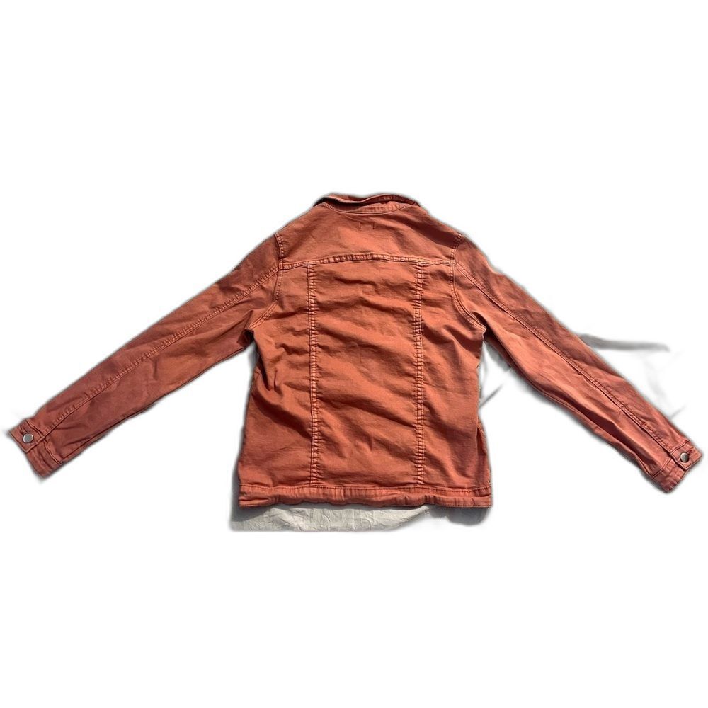Coco+Carmen Women's Pink Tone Cotton Blend Button Up Jacket w Pockets Size S/M - Picture 13 of 15